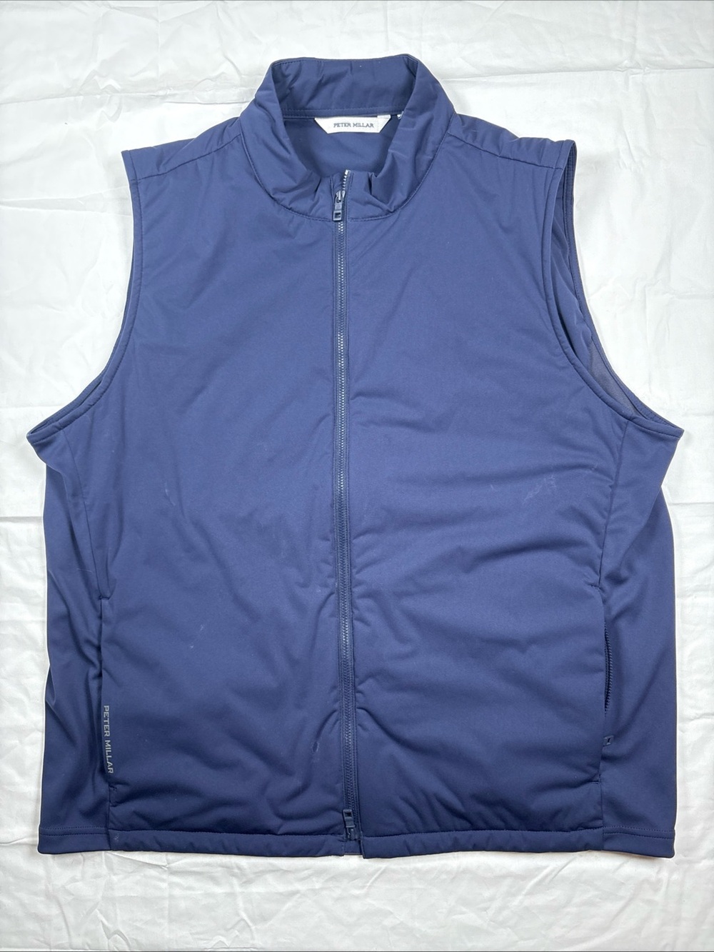 Peter Millar Fuse Men's Navy Sleeveless Puffer Vest